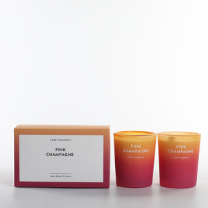 As Simple As Color Collection Pink Champagne 70g*2 Scented Candle