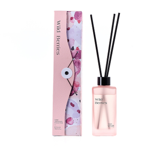 The Fantasy Collection Reed Diffuser Pink Wild Berries Pink Glass Jar Diffuser 120/180ml