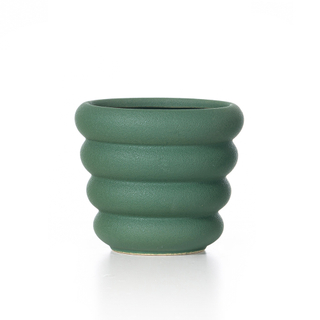 Creative Ornament Pot Shaped Storage Box Nordic Abstract Art Ceramic Centerpiece