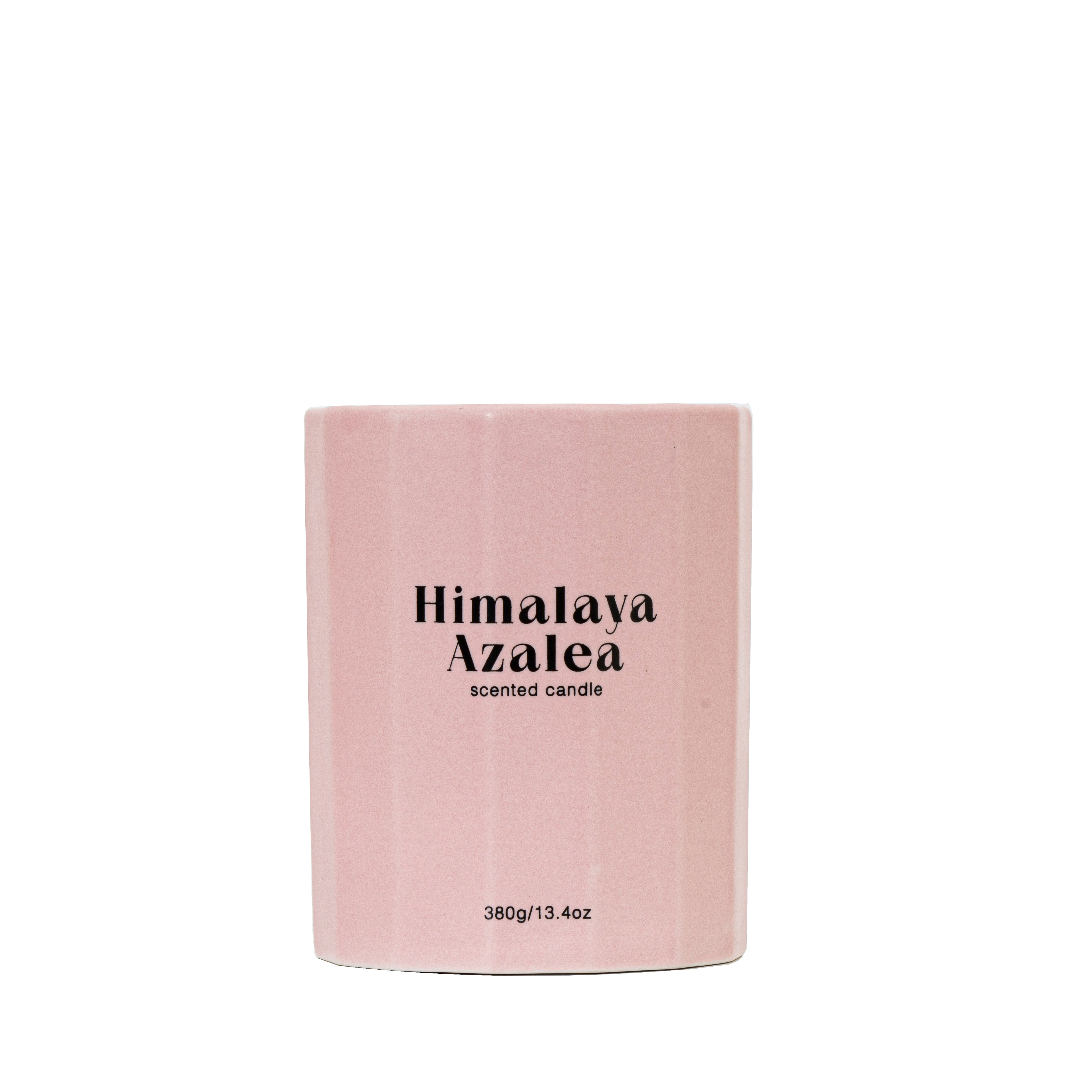 WOODWICK IS ON Collection Scented Candle Himalaya Azalea Pink Ceramic Jar 380g