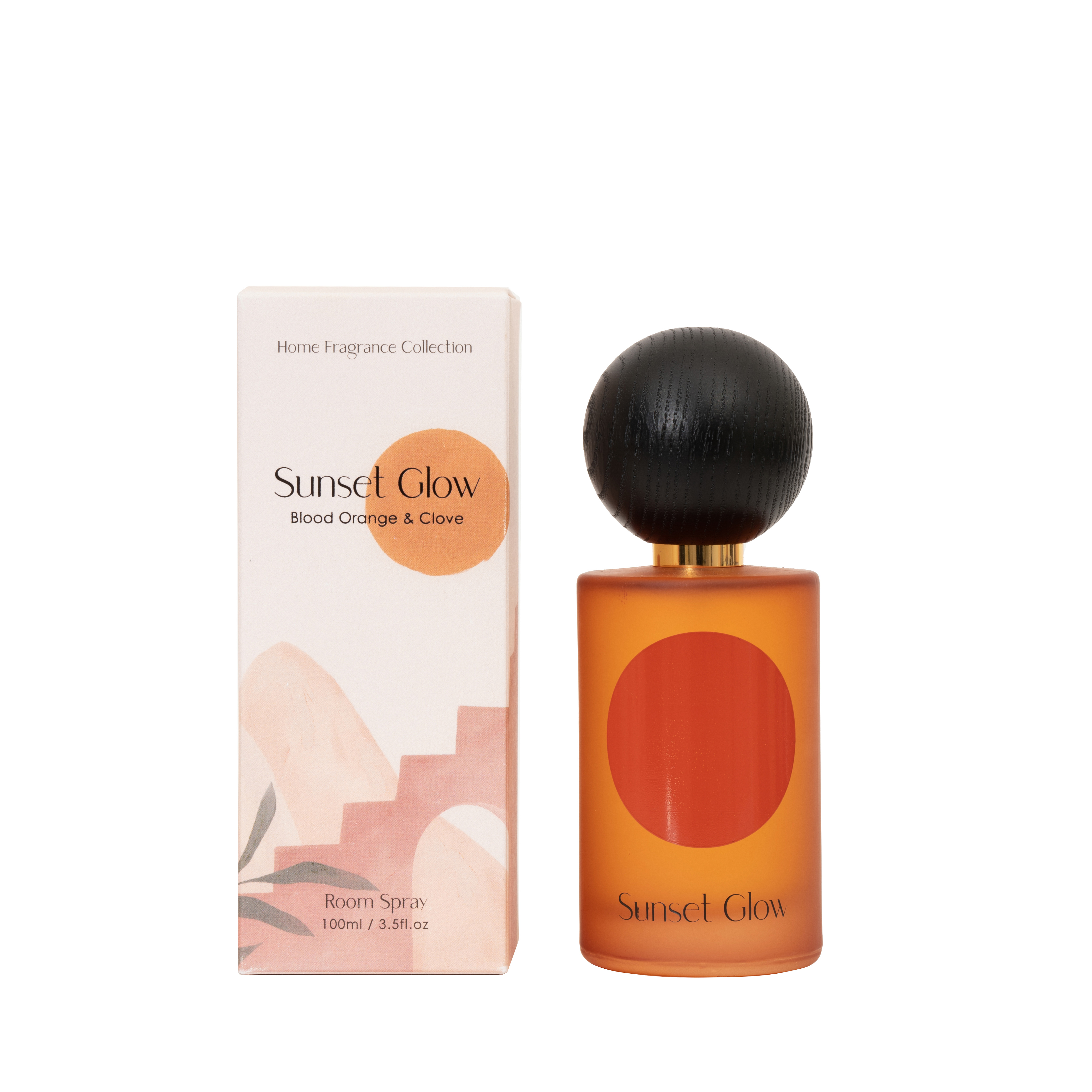 Sunset Glow Collection Blood Orange & Clove Home Spray 100ml