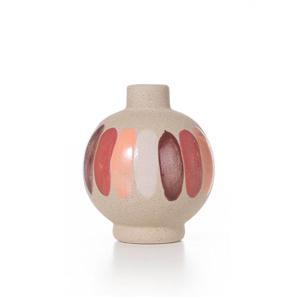 Light Brown Sand Dot Glaze Creative Ornament