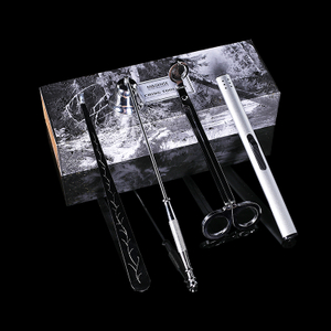 Forest Mist Silver Wick Trimmer Candle Snuffer Wick Dipper Candle Tools