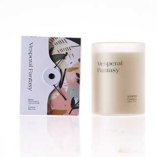 The Fantasy Collection Scented Candle White Vesperal Fantasy White Glass Jar 170g/350g