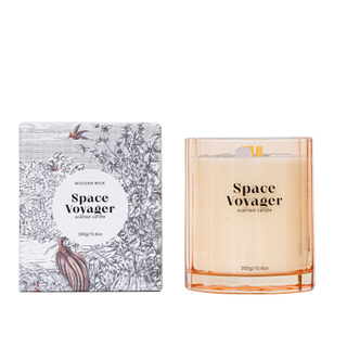 Woodwick Is On Collection Scented Candle Space Voyager Orange Glass Jar 300g